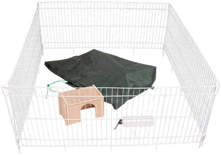 dobar Freilaufgehege mit Häuschen